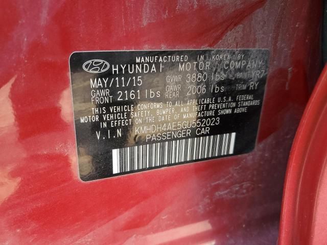 2016 Hyundai Elantra se