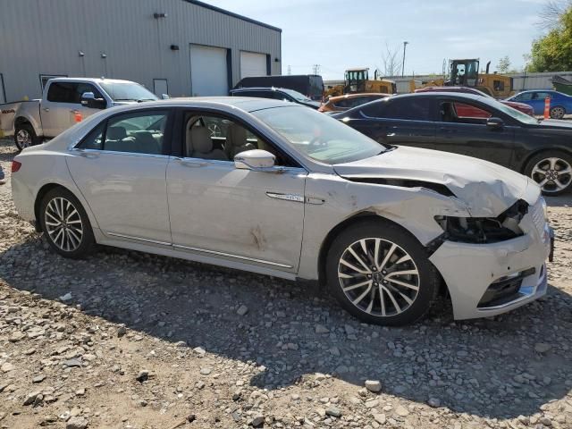 2019 Lincoln Continental Select