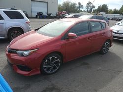 Toyota Corolla Vehiculos salvage en venta: 2018 Toyota Corolla IM