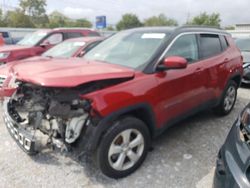 Jeep Compass salvage cars for sale: 2020 Jeep Compass Latitude