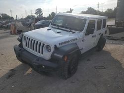 Jeep Vehiculos salvage en venta: 2022 Jeep Wrangler Unlimited Sport