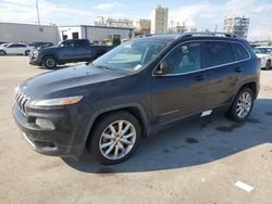 Jeep Grand Cherokee salvage cars for sale: 2016 Jeep Cherokee Limited