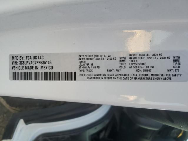 2023 Dodge RAM Promaster 1500 1500 Standard