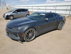 Chevrolet Vehiculos salvage en venta: 2017 Chevrolet Camaro LT