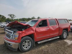 Chevrolet Silverado k1500 lt salvage cars for sale: 2015 Chevrolet Silverado K1500 LT