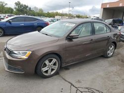 Volkswagen salvage cars for sale: 2012 Volkswagen Jetta TDI