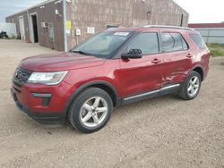 Ford Explorer salvage cars for sale: 2018 Ford Explorer XLT