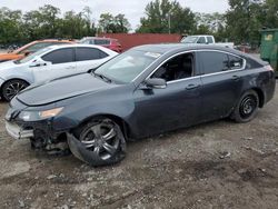 Acura salvage cars for sale: 2012 Acura TL