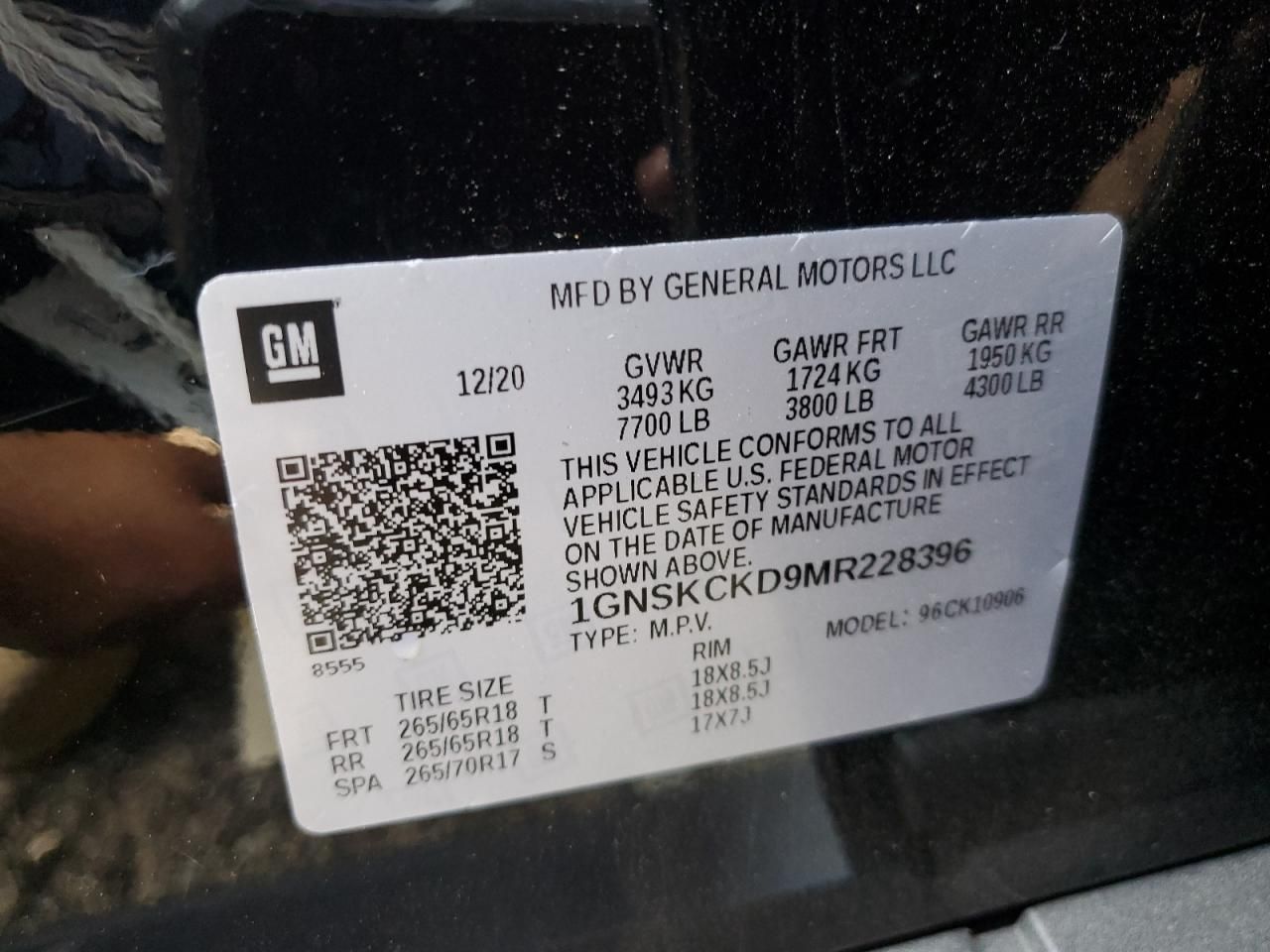 2021 Chevrolet Suburban K1500 lt