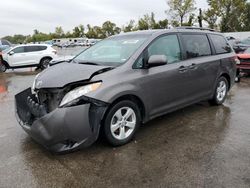 Toyota Sienna le salvage cars for sale: 2011 Toyota Sienna LE