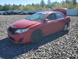 Toyota Camry salvage cars for sale: 2012 Toyota Camry Base