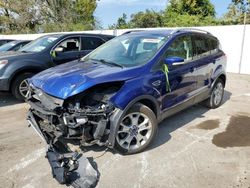 Ford Escape salvage cars for sale: 2015 Ford Escape Titanium