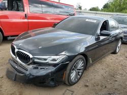 BMW 5 Series salvage cars for sale: 2021 BMW 530 XI