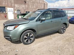 Subaru Forester salvage cars for sale: 2018 Subaru Forester 2.5I Premium