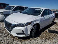 Nissan salvage cars for sale: 2020 Nissan Sentra SV