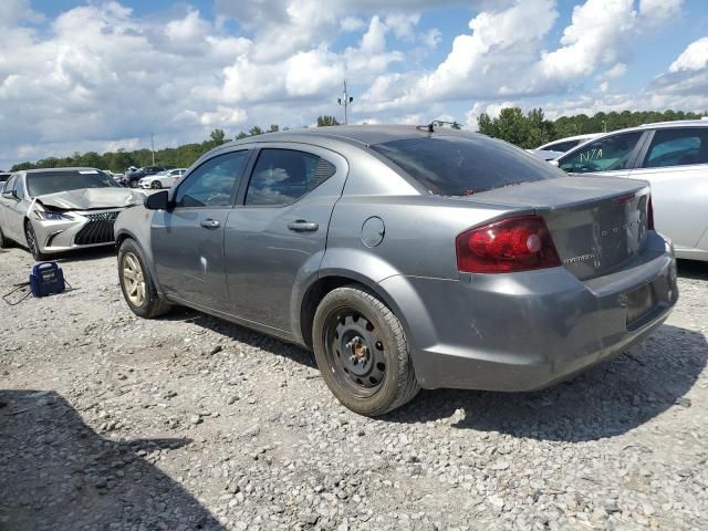 2012 Dodge Avenger SE