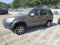 Honda crv salvage cars for sale: 2002 Honda CR-V EX