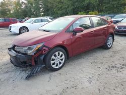 Toyota Corolla salvage cars for sale: 2022 Toyota Corolla LE