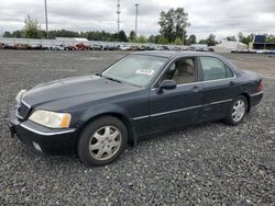 Acura rl salvage cars for sale: 2002 Acura 3.5RL