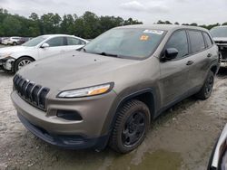 Jeep Grand Cherokee salvage cars for sale: 2016 Jeep Cherokee Sport