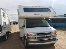 Chevrolet Express salvage cars for sale: 2001 Chevrolet Express Cutaway G3500