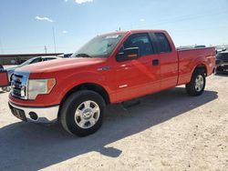 Salvage cars for sale from Copart Andrews, TX: 2011 Ford F150 Super Cab