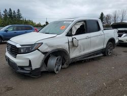 Honda Ridgeline salvage cars for sale: 2022 Honda Ridgeline RTL