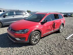 Volkswagen salvage cars for sale: 2018 Volkswagen Golf Alltrack S