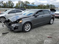 Ford salvage cars for sale: 2019 Ford Fusion SE