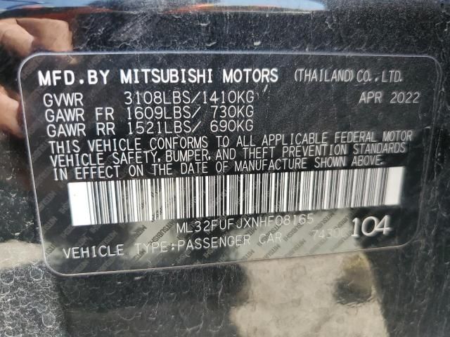 2022 Mitsubishi Mirage G4 ES