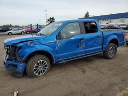 Ford f-150 salvage cars for sale: 2019 Ford F150 Supercrew