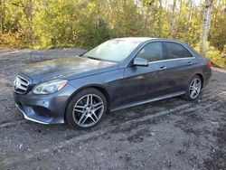 Mercedes-Benz salvage cars for sale: 2015 Mercedes-Benz E 400 4matic