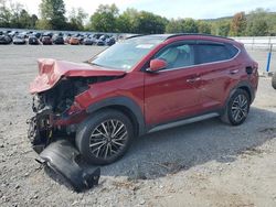 Hyundai Tucson salvage cars for sale: 2021 Hyundai Tucson Limited