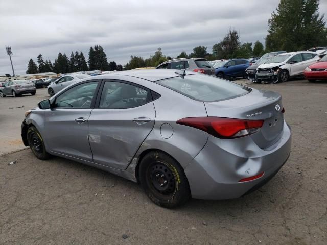 2016 Hyundai Elantra SE