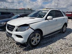 Mercedes-Benz M-Class Vehiculos salvage en venta: 2015 Mercedes-Benz ML 350 4matic