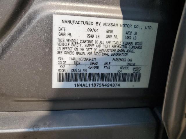 2005 Nissan Altima S