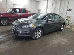 Ford Fusion salvage cars for sale: 2016 Ford Fusion S