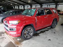 Toyota 4runner salvage cars for sale: 2017 Toyota 4runner SR5/SR5 Premium