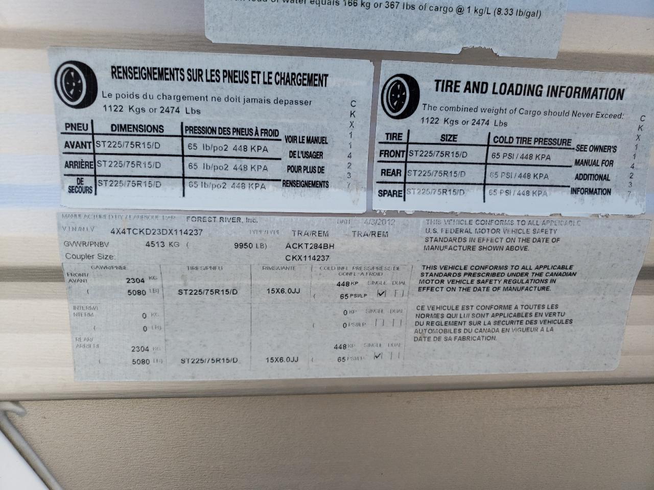 2013 Foresriver Cherokee 2