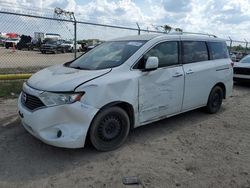 Nissan Quest s Vehiculos salvage en venta: 2012 Nissan Quest S