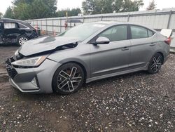 Salvage cars for sale from Copart Finksburg, MD: 2019 Hyundai Elantra Sport