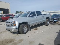 Chevrolet Silverado k1500 ltz salvage cars for sale: 2015 Chevrolet Silverado K1500 LTZ