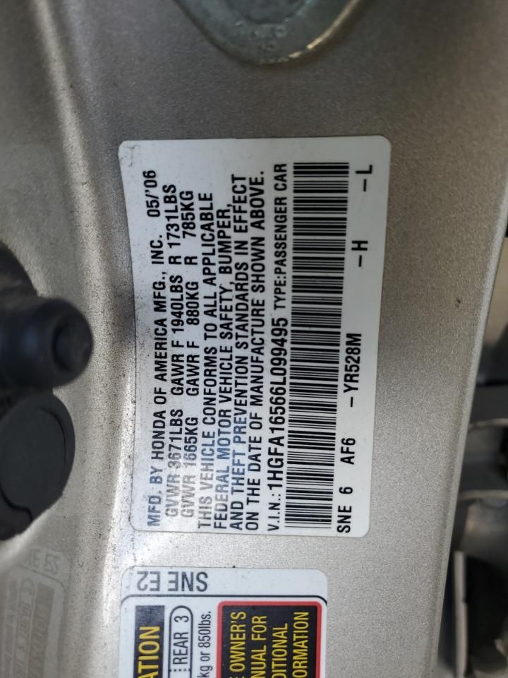 2006 Honda Civic LX