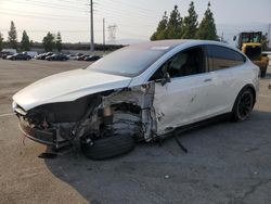 Tesla Model x salvage cars for sale: 2016 Tesla Model X