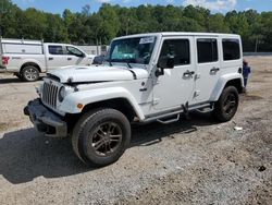 Jeep Wrangler salvage cars for sale: 2017 Jeep Wrangler Unlimited Sahara