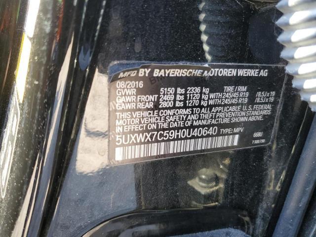 2017 BMW X3 XDRIVE35I