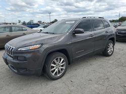 Salvage cars for sale from Copart Indianapolis, IN: 2014 Jeep Cherokee Limited