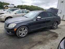 Mercedes-Benz c-Class salvage cars for sale: 2009 Mercedes-Benz C300