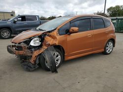 Honda fit salvage cars for sale: 2009 Honda FIT Sport