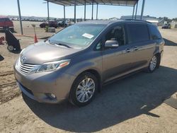 Toyota Sienna xle salvage cars for sale: 2015 Toyota Sienna XLE